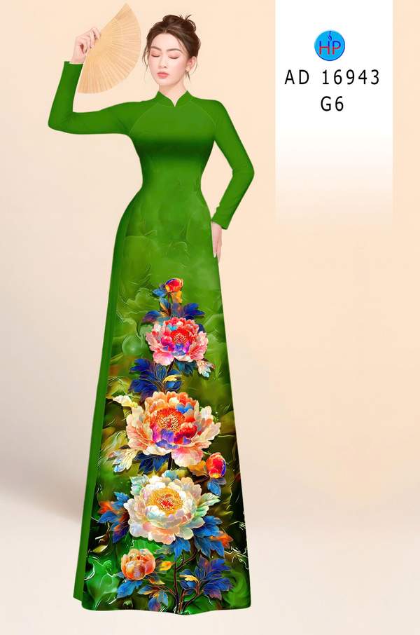 Vải Áo Dài Hoa Cẩm Chướng AD 16943 13 1783650534 120 vai ao dai hoa cam chuong ad 16943