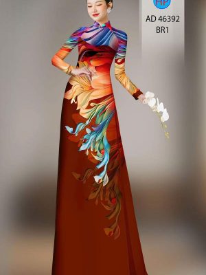 Vải Áo Dài Hoa In 3D AD 46392 23 1783933055 202 vai ao dai hoa in 3d ad 46392