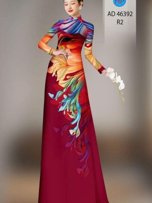 Vải Áo Dài Hoa In 3D AD 46392 30 1783933056 906 vai ao dai hoa in 3d ad 46392