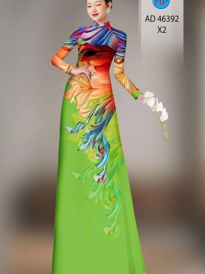 Vải Áo Dài Hoa In 3D AD 46392 35 1783933057 271 vai ao dai hoa in 3d ad 46392