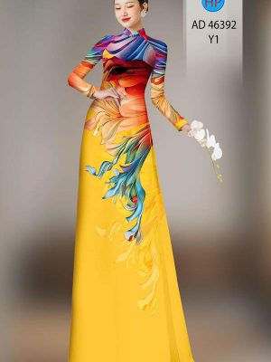 Vải Áo Dài Hoa In 3D AD 46392 37 1783933058 232 vai ao dai hoa in 3d ad 46392