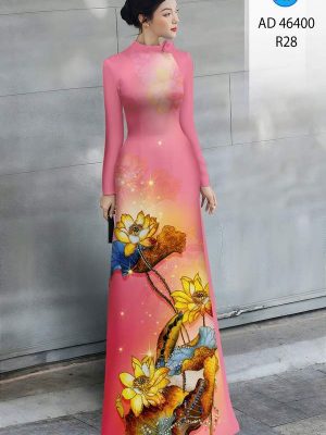 Vải Áo Dài Hoa Sen AD 46400 22 1783933966 146 vai ao dai hoa sen ad 46400