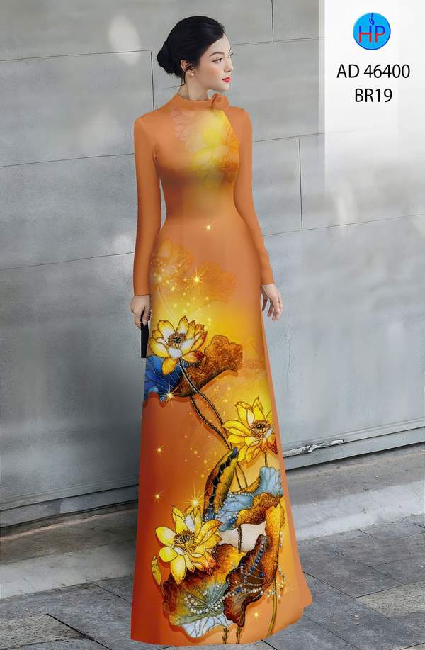 Vải Áo Dài Hoa Sen AD 46400 6 1783933966 667 vai ao dai hoa sen ad 46400