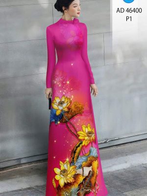 Vải Áo Dài Hoa Sen AD 46400 30 1783933968 276 vai ao dai hoa sen ad 46400