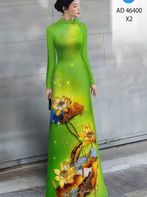 Vải Áo Dài Hoa Sen AD 46400 31 1783933968 877 vai ao dai hoa sen ad 46400