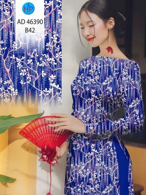 Vải Áo Dài Hoa In 3D AD 46390 19 1784253182 60 vai ao dai hoa in 3d ad 46390