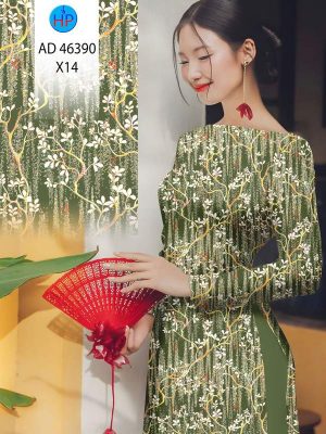 Vải Áo Dài Hoa In 3D AD 46390 20 1784253183 120 vai ao dai hoa in 3d ad 46390