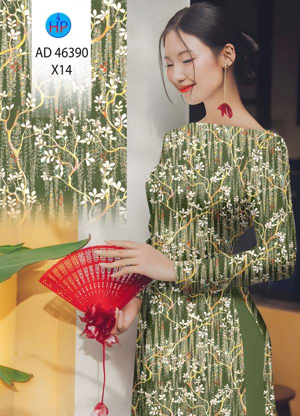 Vải Áo Dài Hoa In 3D AD 46390 3 1784253183 120 vai ao dai hoa in 3d ad 46390