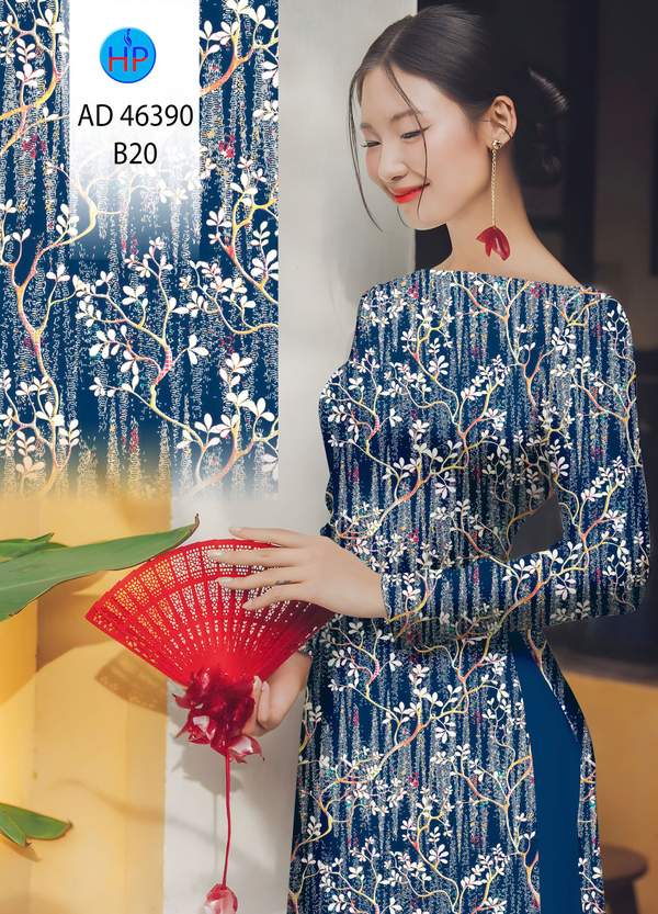 Vải Áo Dài Hoa In 3D AD 46390 4 1784253183 943 vai ao dai hoa in 3d ad 46390