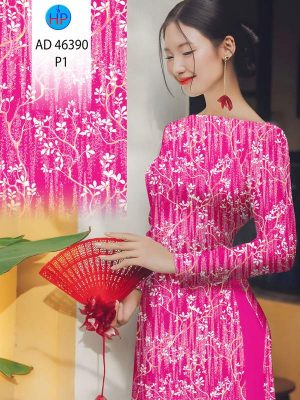 Vải Áo Dài Hoa In 3D AD 46390 26 1784253184 764 vai ao dai hoa in 3d ad 46390