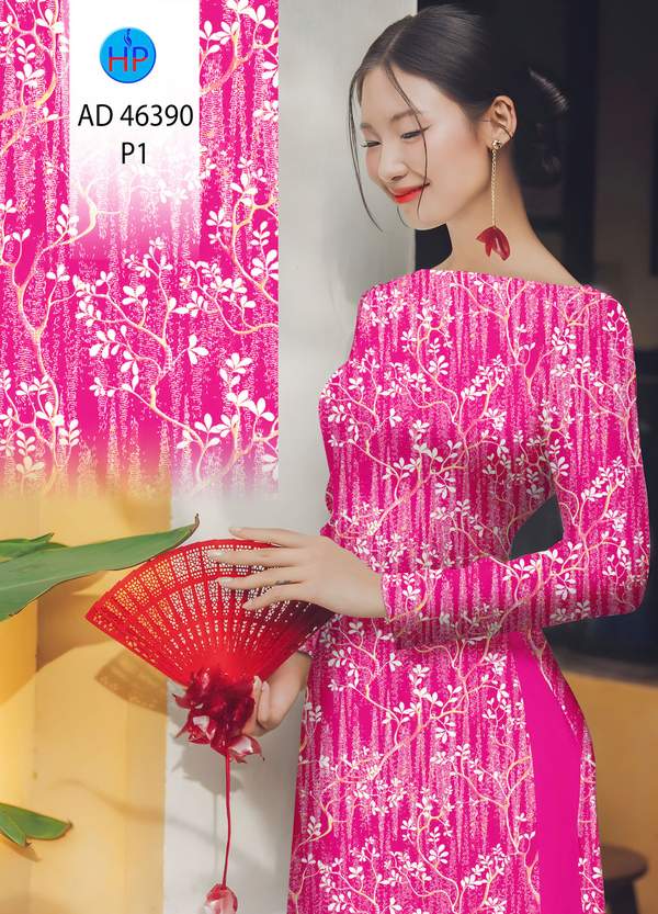 Vải Áo Dài Hoa In 3D AD 46390 9 1784253184 764 vai ao dai hoa in 3d ad 46390