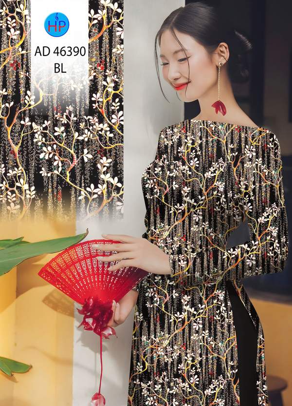 Vải Áo Dài Hoa In 3D AD 46390 10 1784253184 844 vai ao dai hoa in 3d ad 46390