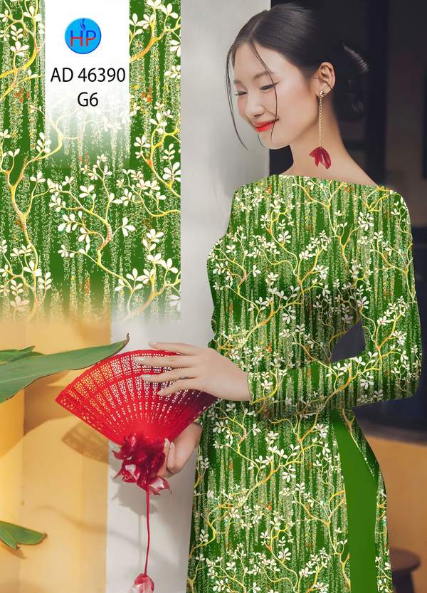 Vải Áo Dài Hoa In 3D AD 46390 12 1784253185 275 vai ao dai hoa in 3d ad 46390