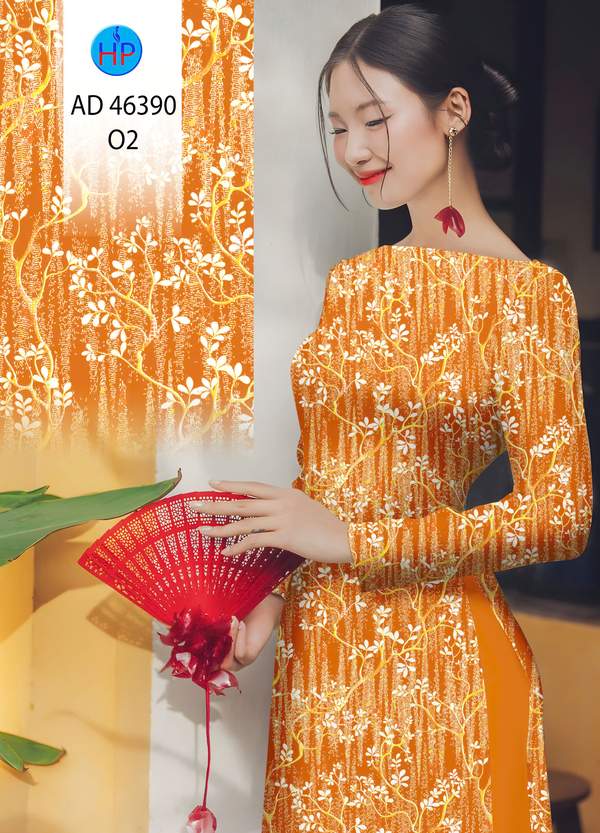 Vải Áo Dài Hoa In 3D AD 46390 18 1784253186 529 vai ao dai hoa in 3d ad 46390