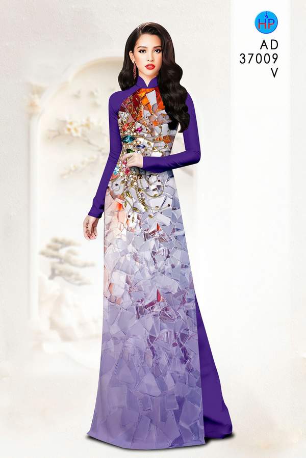 Vải Áo Dài Hoa In 3D AD 37009 6 1784253644 692 vai ao dai hoa in 3d ad 37009