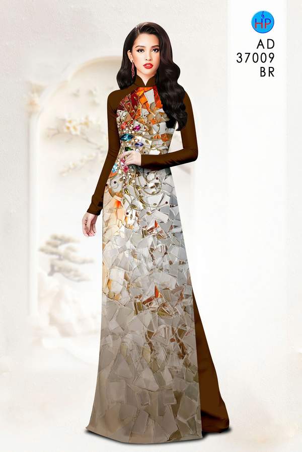 Vải Áo Dài Hoa In 3D AD 37009 12 1784253647 214 vai ao dai hoa in 3d ad 37009