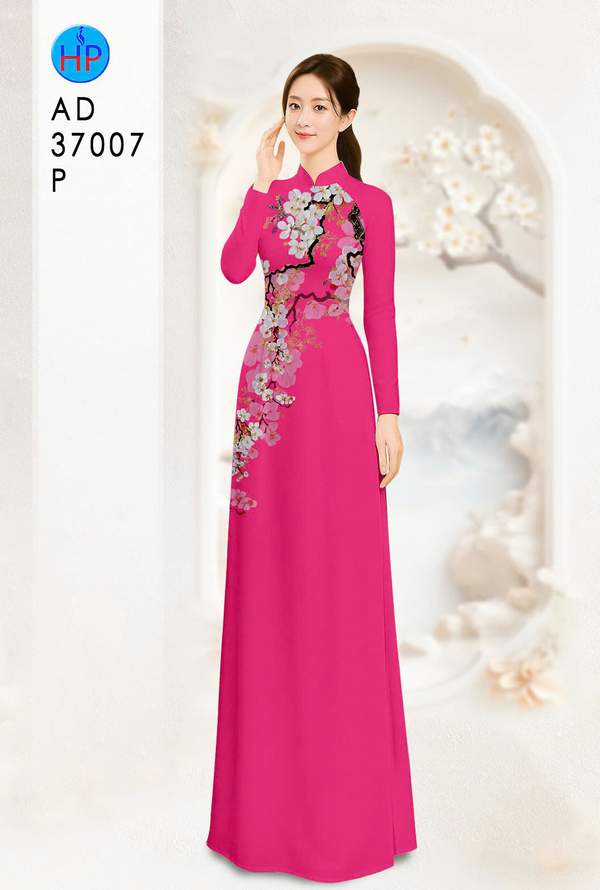 Vải Áo Dài Hoa In 3D AD 37007 4 1784254276 485 vai ao dai hoa in 3d ad 37007