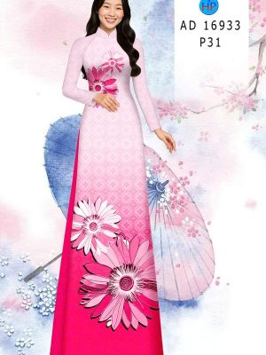 Vải Áo Dài Hoa In 3D AD 16933 20 1784346223 518 vai ao dai hoa in 3d ad 16933