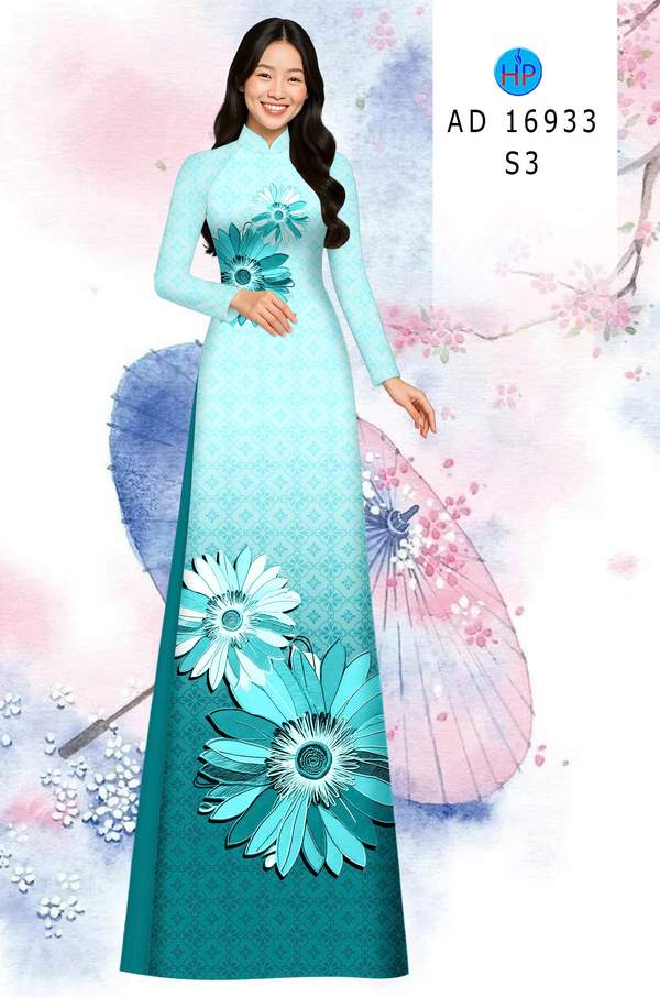 Vải Áo Dài Hoa In 3D AD 16933 9 1784346224 817 vai ao dai hoa in 3d ad 16933