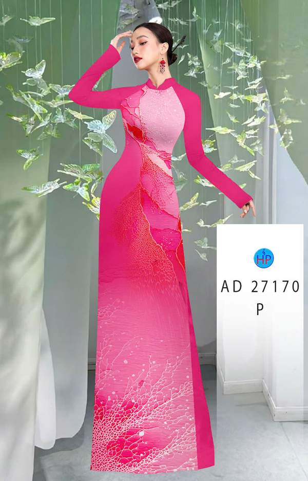 Vải Áo Dài Hoa In 3D AD 27170 4 1784346658 163 vai ao dai hoa in 3d ad 27170