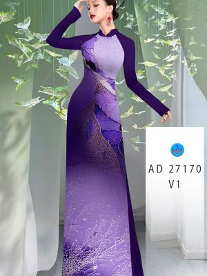 Vải Áo Dài Hoa In 3D AD 27170 30 1784346659 130 vai ao dai hoa in 3d ad 27170