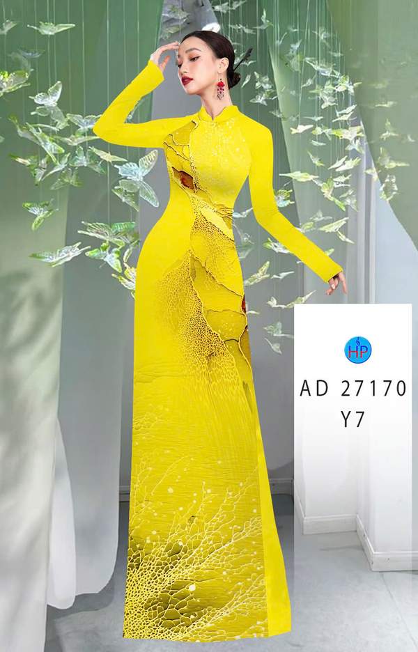 Vải Áo Dài Hoa In 3D AD 27170 1 1784346663 9 vai ao dai hoa in 3d ad 27170