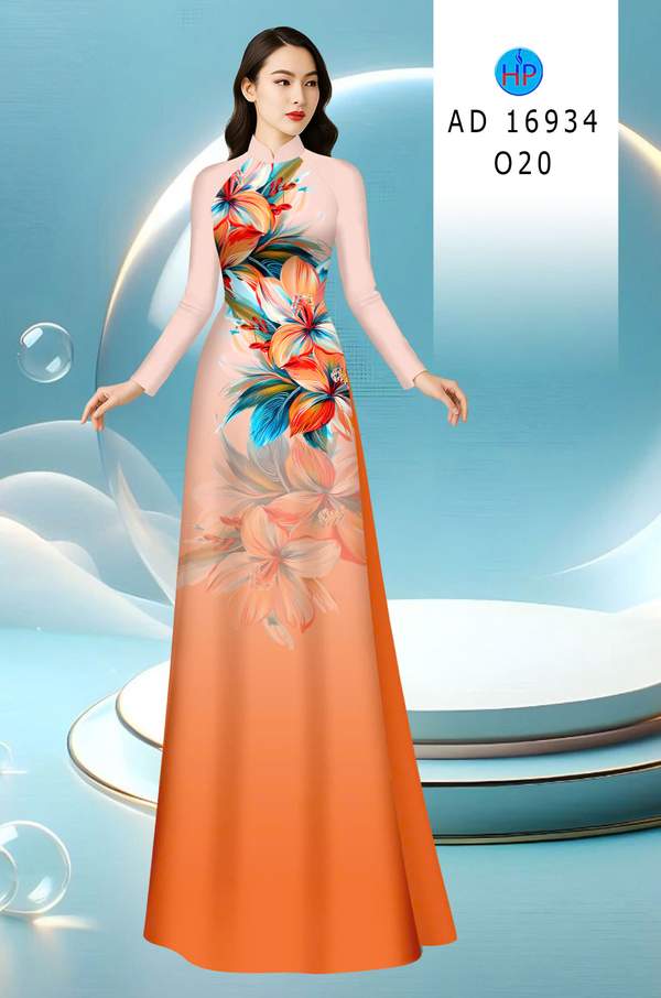 Vải Áo Dài Hoa In 3D AD 16934 4 1784347099 517 vai ao dai hoa in 3d ad 16934