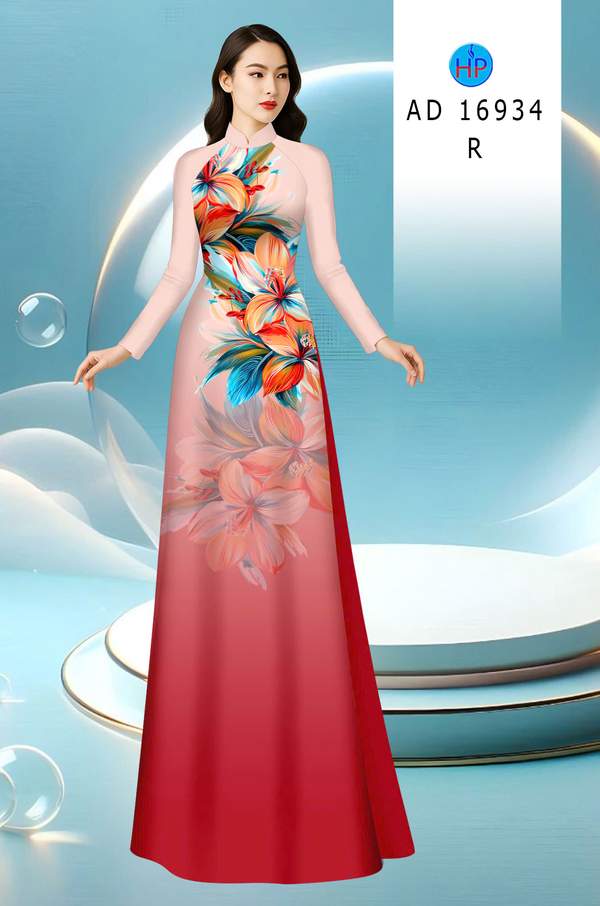 Vải Áo Dài Hoa In 3D AD 16934 11 1784347100 30 vai ao dai hoa in 3d ad 16934