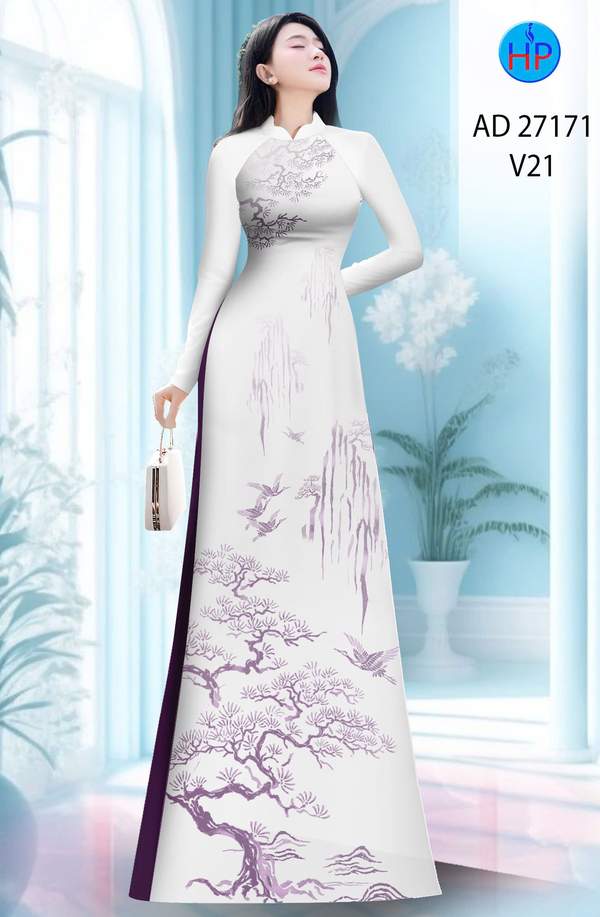 Vải Áo Dài Phong Cảnh AD 27171 6 1784347540 319 vai ao dai phong canh ad 27171