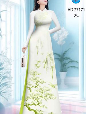 Vải Áo Dài Phong Cảnh AD 27171 27 1784347540 681 vai ao dai phong canh ad 27171