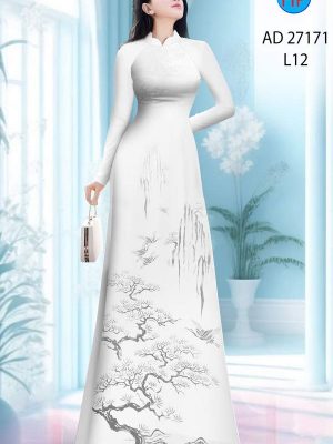 Vải Áo Dài Phong Cảnh AD 27171 36 1784347542 437 vai ao dai phong canh ad 27171