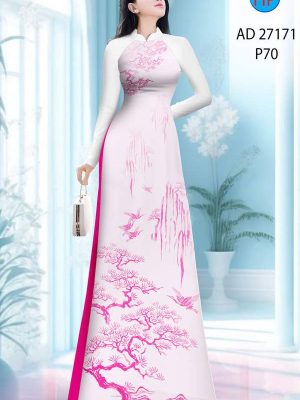 Vải Áo Dài Phong Cảnh AD 27171 38 1784347542 498 vai ao dai phong canh ad 27171