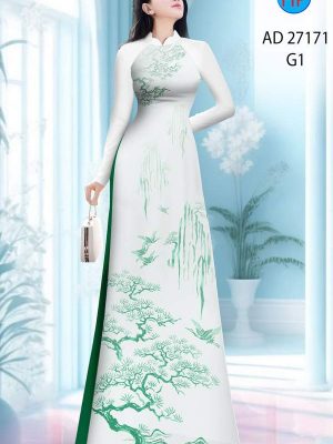 Vải Áo Dài Phong Cảnh AD 27171 37 1784347542 659 vai ao dai phong canh ad 27171