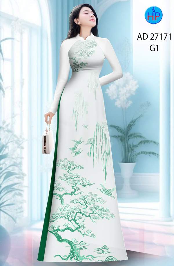 Vải Áo Dài Phong Cảnh AD 27171 17 1784347542 659 vai ao dai phong canh ad 27171