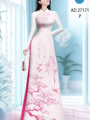 Vải Áo Dài Phong Cảnh AD 27171 34 1784347542 974 vai ao dai phong canh ad 27171