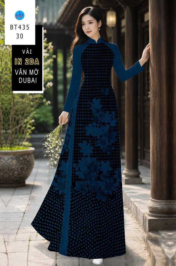 Vải Áo Dài Hoa In 4D AD BT435 2 1784859961 791 vai ao dai hoa in 4d ad bt435