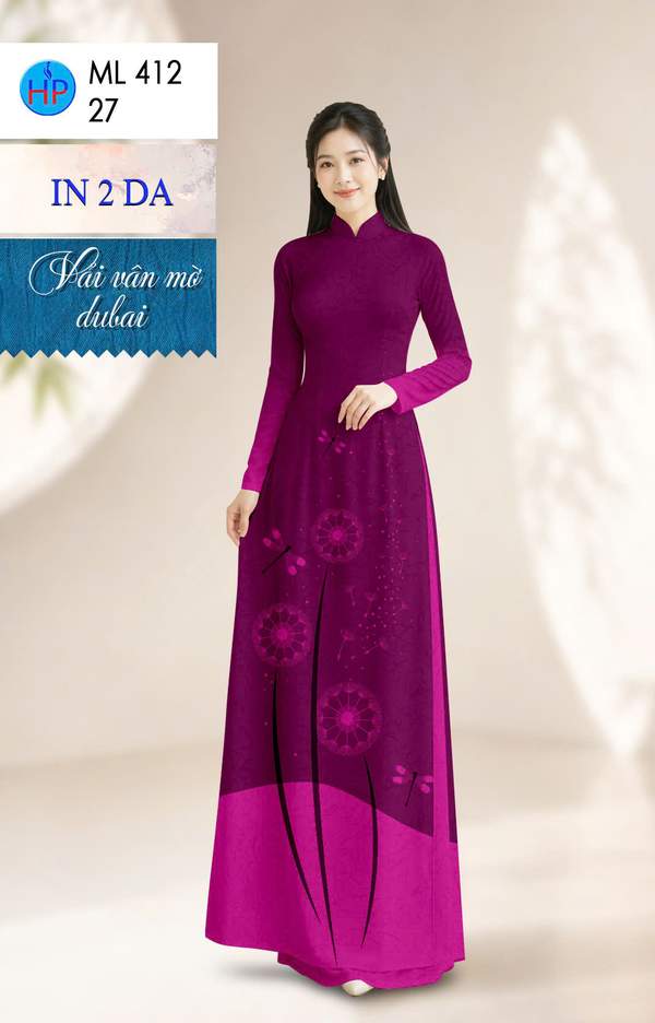 Vải Áo Dài Hoa Bồ Công Anh AD ML412 8 1784860389 676 vai ao dai hoa bo cong anh ad ml412