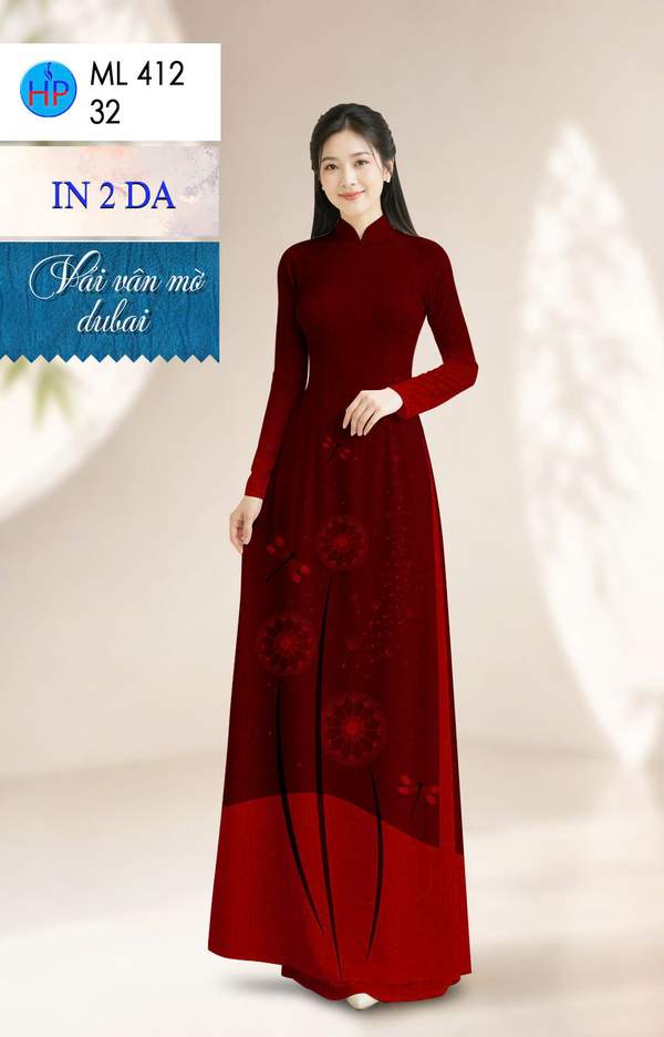 Vải Áo Dài Hoa Bồ Công Anh AD ML412 28 1784860393 456 vai ao dai hoa bo cong anh ad ml412