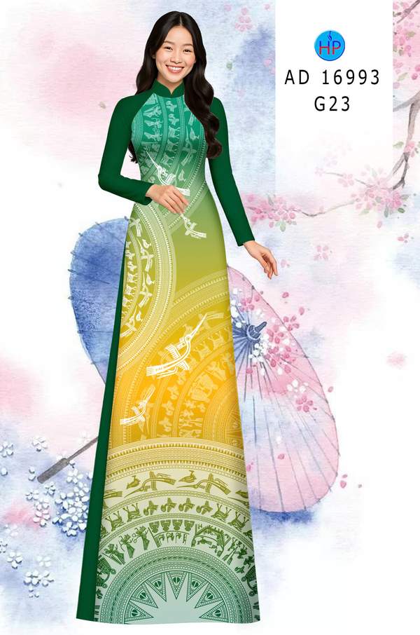 Vải Áo Dài Trống Đồng AD 16993 5 1784951209 473 vai ao dai trong dong ad 16993