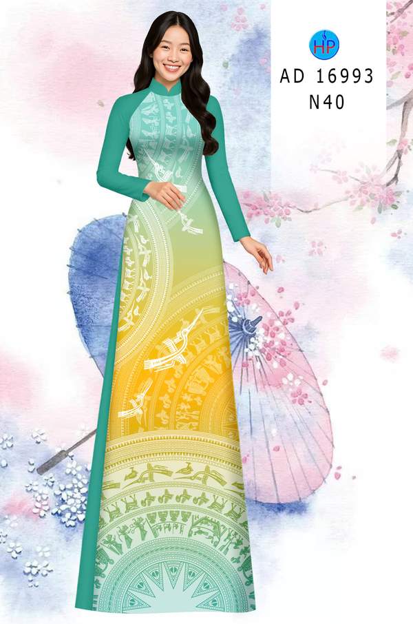 Vải Áo Dài Trống Đồng AD 16993 6 1784951209 603 vai ao dai trong dong ad 16993