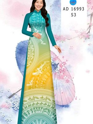 Vải Áo Dài Trống Đồng AD 16993 24 1784951210 424 vai ao dai trong dong ad 16993