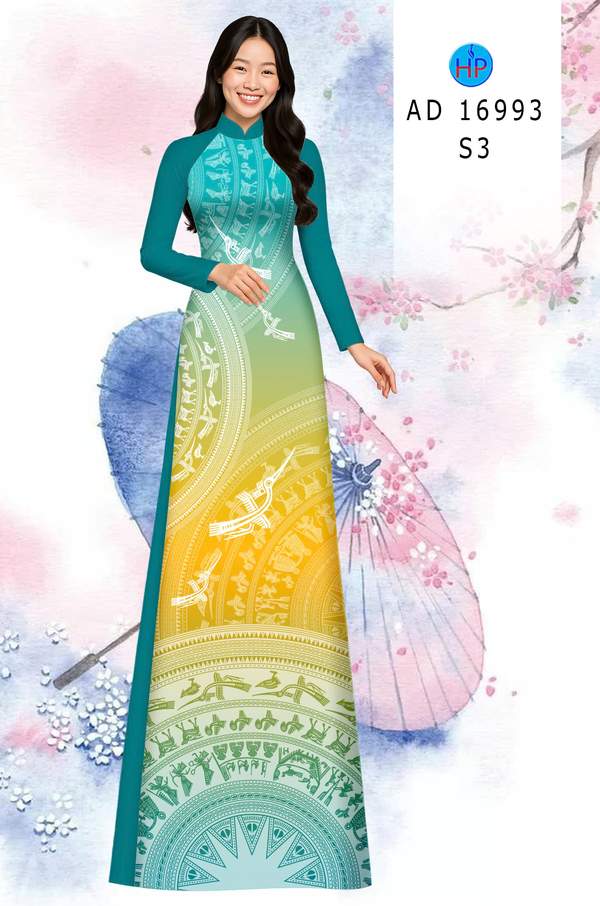 Vải Áo Dài Trống Đồng AD 16993 7 1784951210 424 vai ao dai trong dong ad 16993