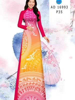 Vải Áo Dài Trống Đồng AD 16993 28 1784951210 710 vai ao dai trong dong ad 16993