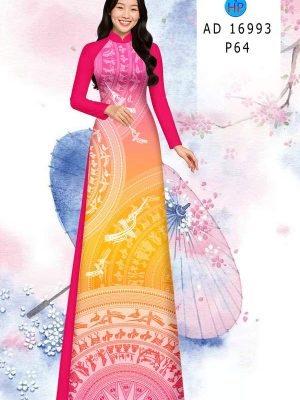 Vải Áo Dài Trống Đồng AD 16993 30 1784951211 548 vai ao dai trong dong ad 16993