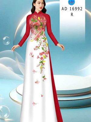 Vải Áo Dài Hoa In 3D AD 16992 25 1784952581 129 vai ao dai hoa in 3d ad 16992