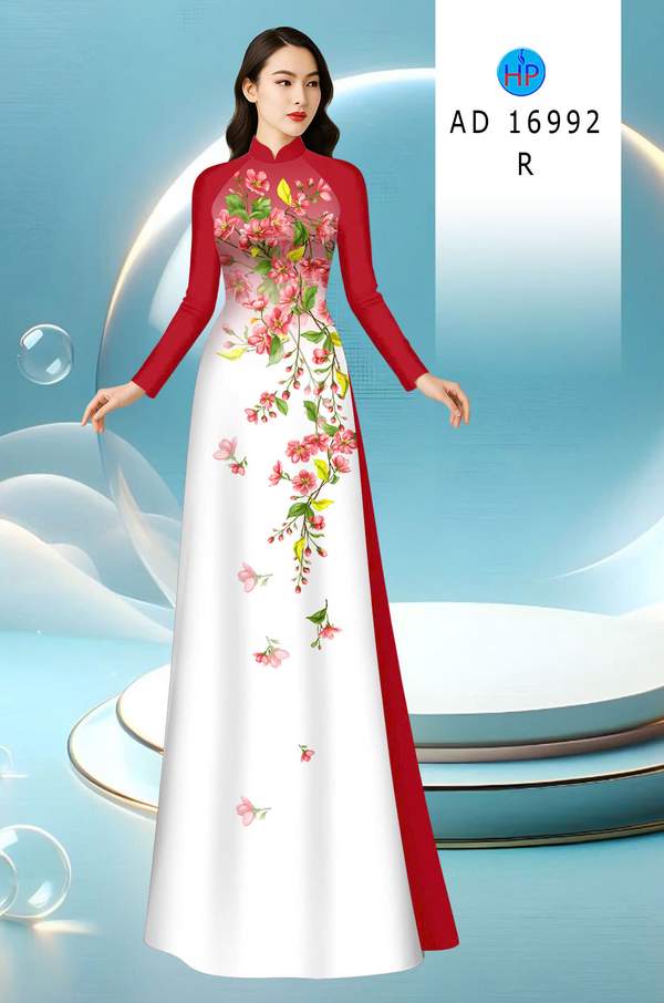 Vải Áo Dài Hoa In 3D AD 16992 8 1784952581 129 vai ao dai hoa in 3d ad 16992
