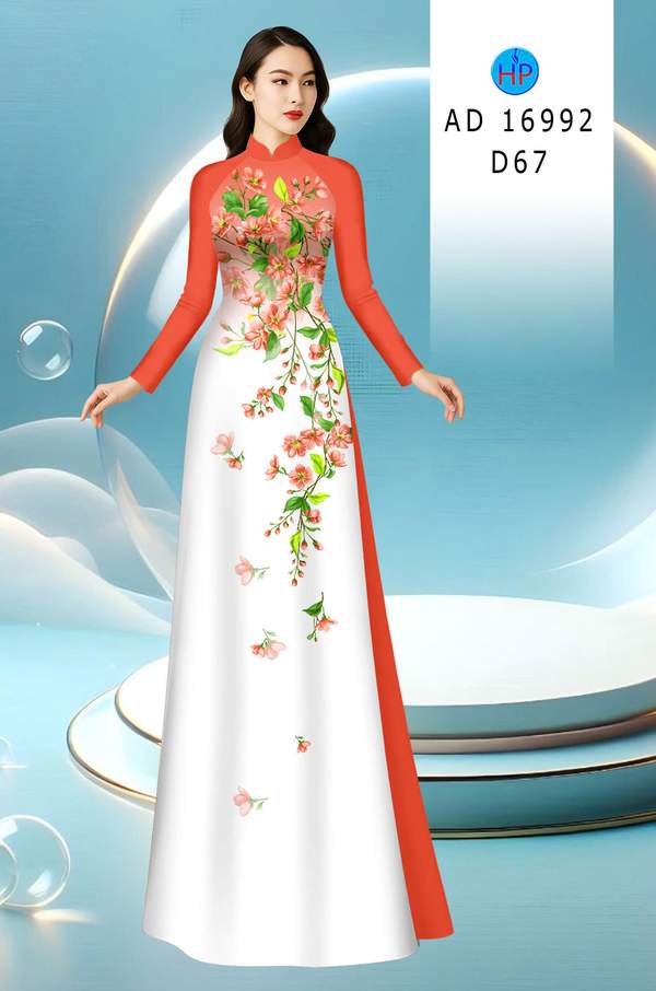 Vải Áo Dài Hoa In 3D AD 16992 4 1784952581 168 vai ao dai hoa in 3d ad 16992