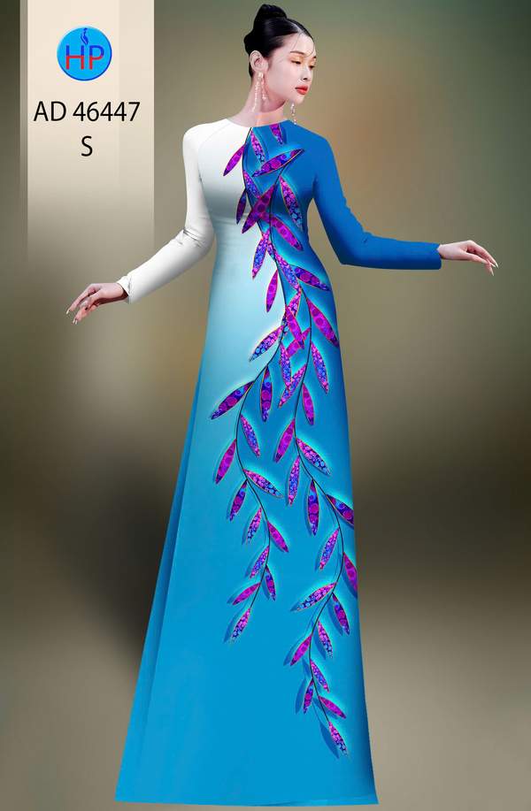 Vải Áo Dài Hoa In 3D AD 46447 4 1785296177 240 vai ao dai hoa in 3d ad 46447