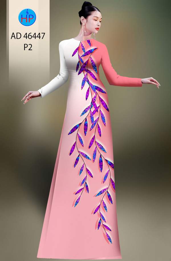 Vải Áo Dài Hoa In 3D AD 46447 6 1785296178 611 vai ao dai hoa in 3d ad 46447