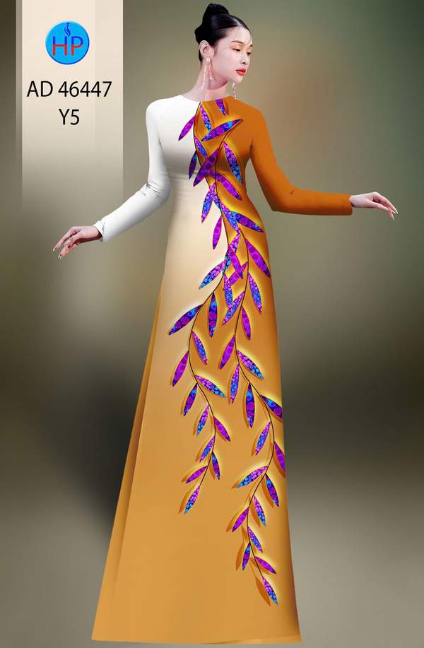 Vải Áo Dài Hoa In 3D AD 46447 19 1785296180 183 vai ao dai hoa in 3d ad 46447